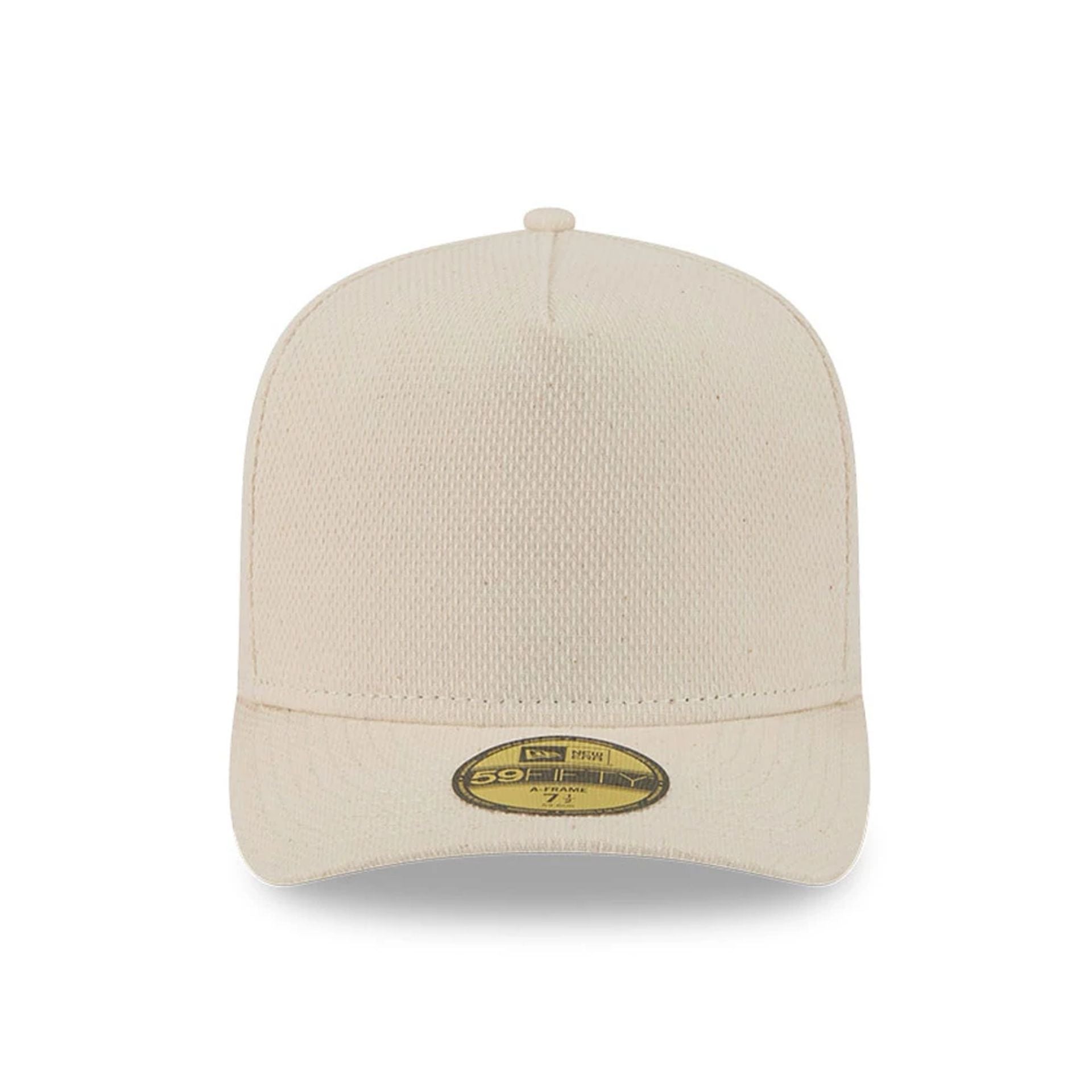 This is a New Era Elevated Cream 59FIFTY Fitted A-Frame Cap 3