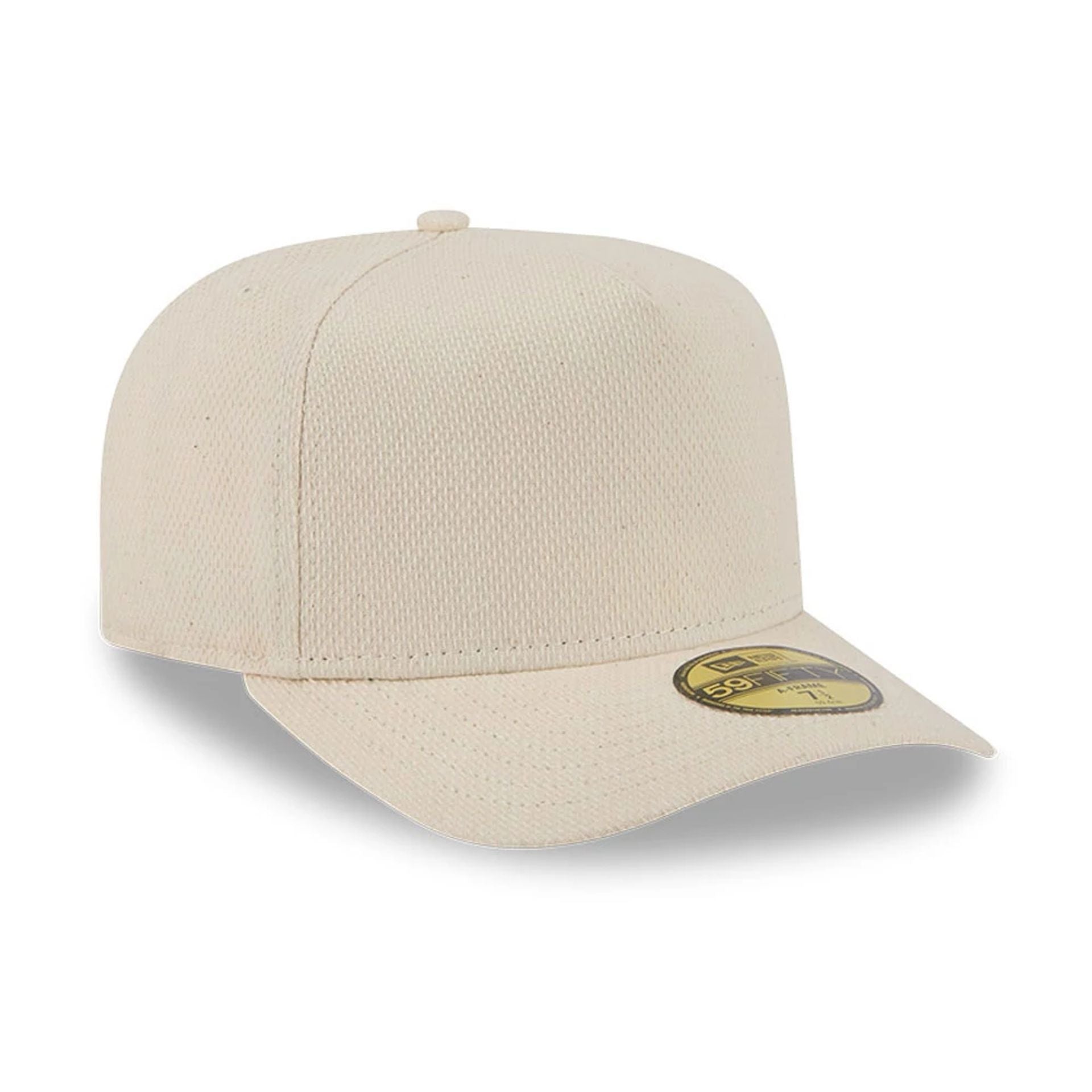 This is a New Era Elevated Cream 59FIFTY Fitted A-Frame Cap 4