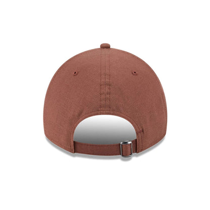 This is a New Era Elevated Open Brown 9TWENTY A-Frame Adjustable Cap 6