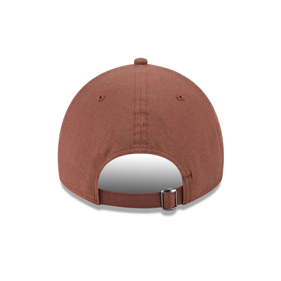 This is a New Era Elevated Open Brown 9TWENTY A-Frame Adjustable Cap 6