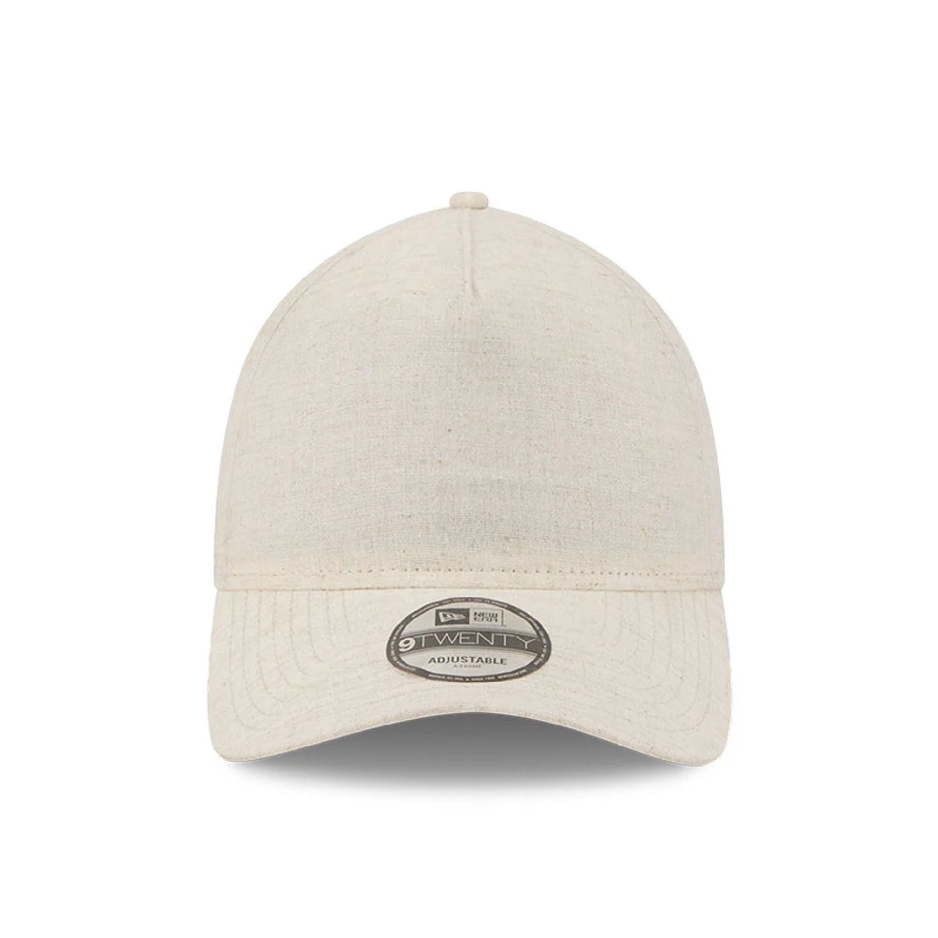This is a New Era Elevated Cream 9TWENTY A-Frame Adjustable Cap 2
