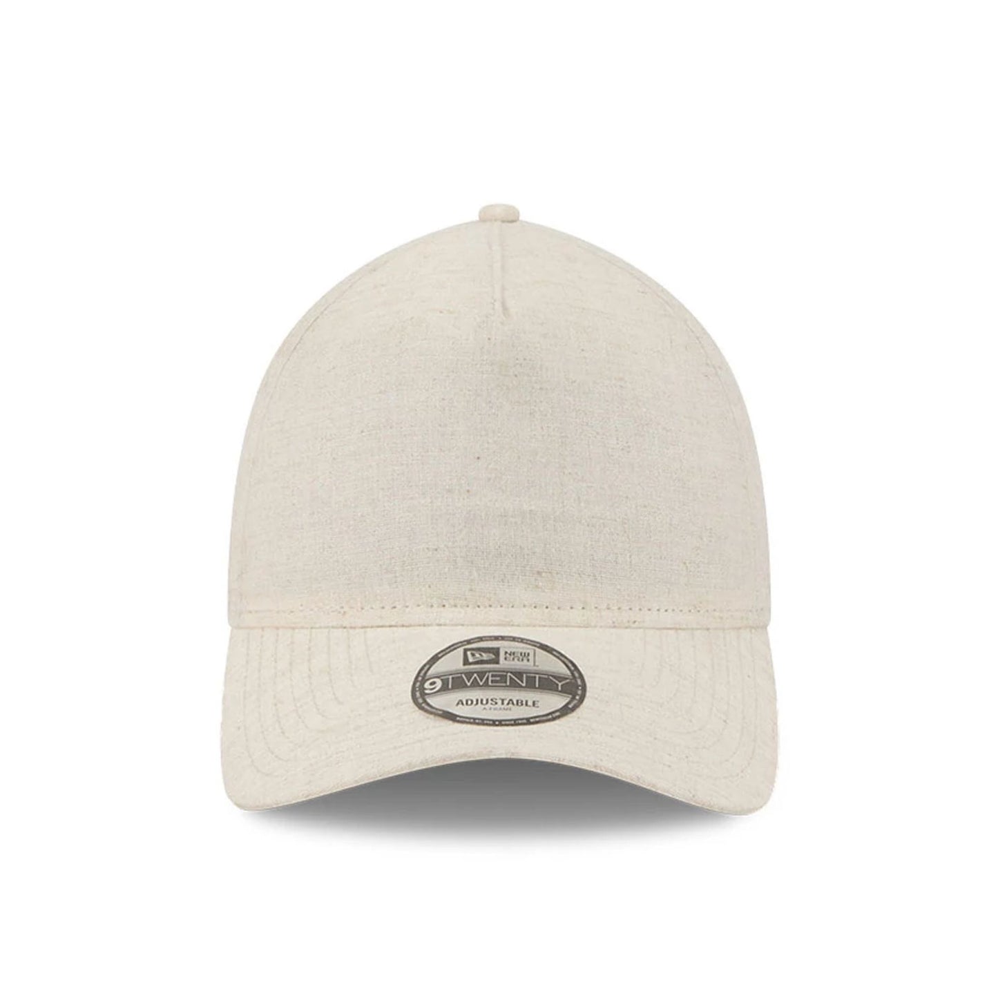 This is a New Era Elevated Cream 9TWENTY A-Frame Adjustable Cap 2
