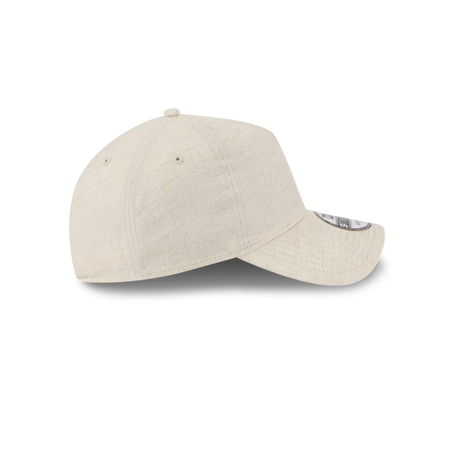 This is a New Era Elevated Cream 9TWENTY A-Frame Adjustable Cap 5