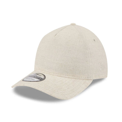 This is a New Era Elevated Cream 9TWENTY A-Frame Adjustable Cap 3