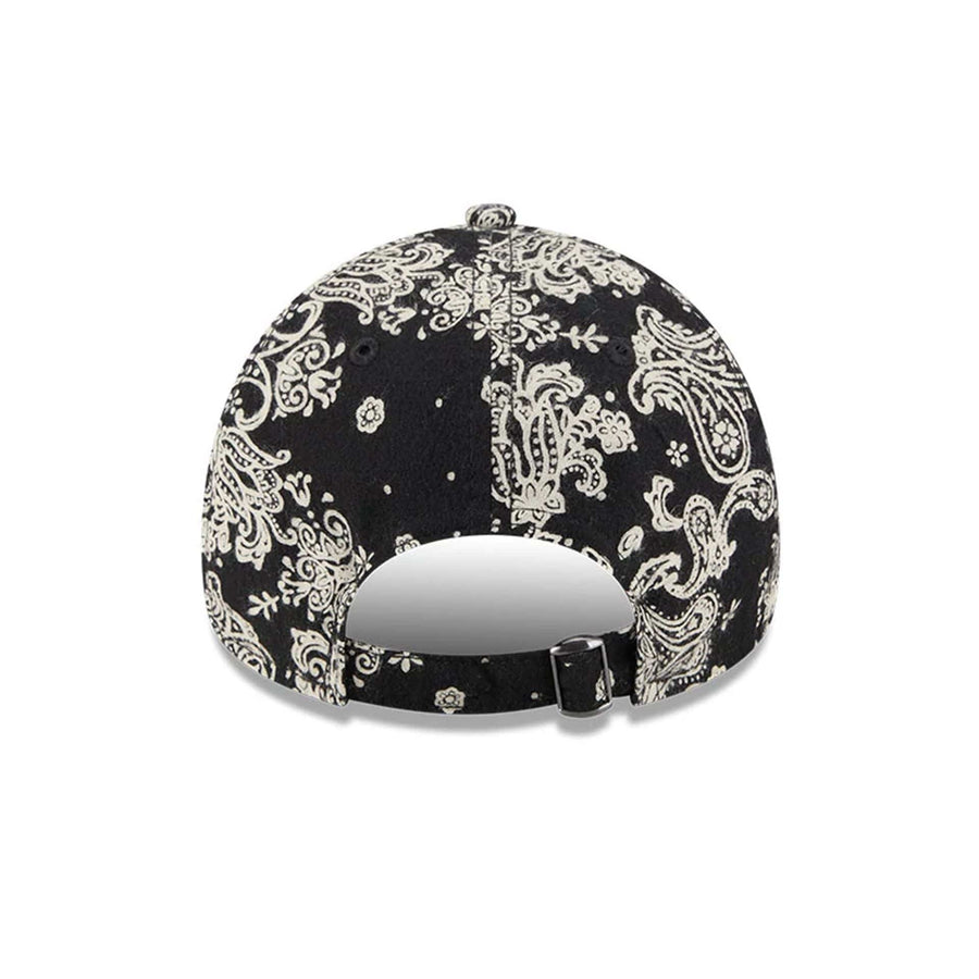 This is a New Era Elevated Black 9FORTY A-Frame Adjustable Cap 7