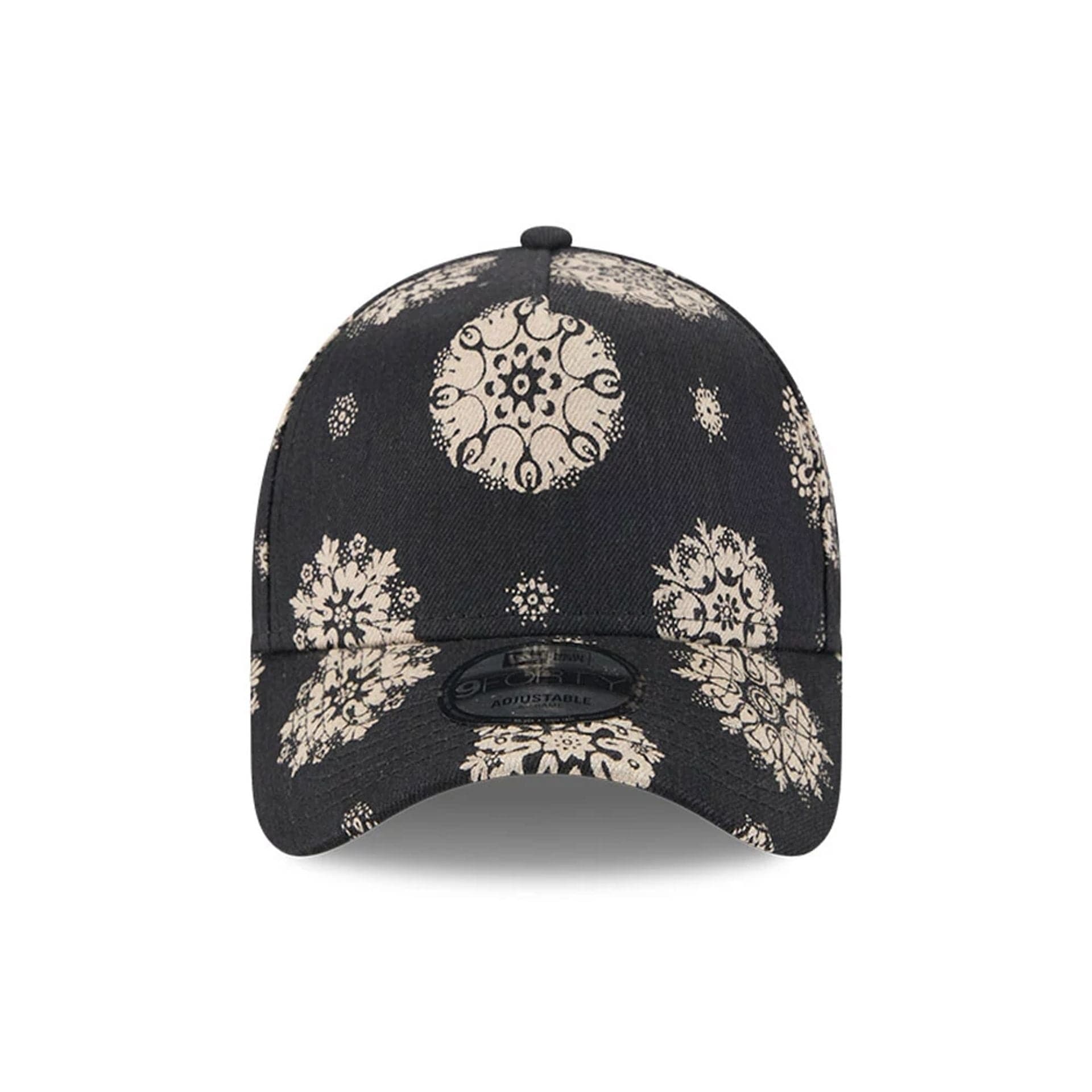 This is a New Era Elevated Navy 9FORTY A-Frame Adjustable Cap 3