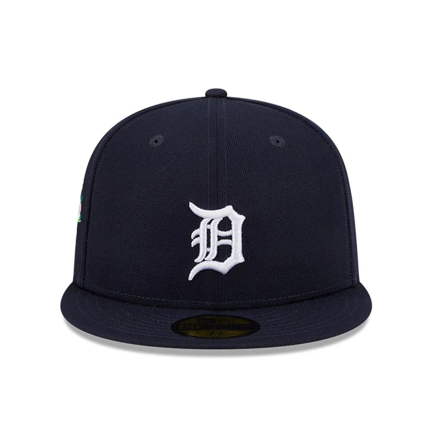 This is a Detroit Tigers Floral Undervisor Navy 59FIFTY Fitted Cap 3