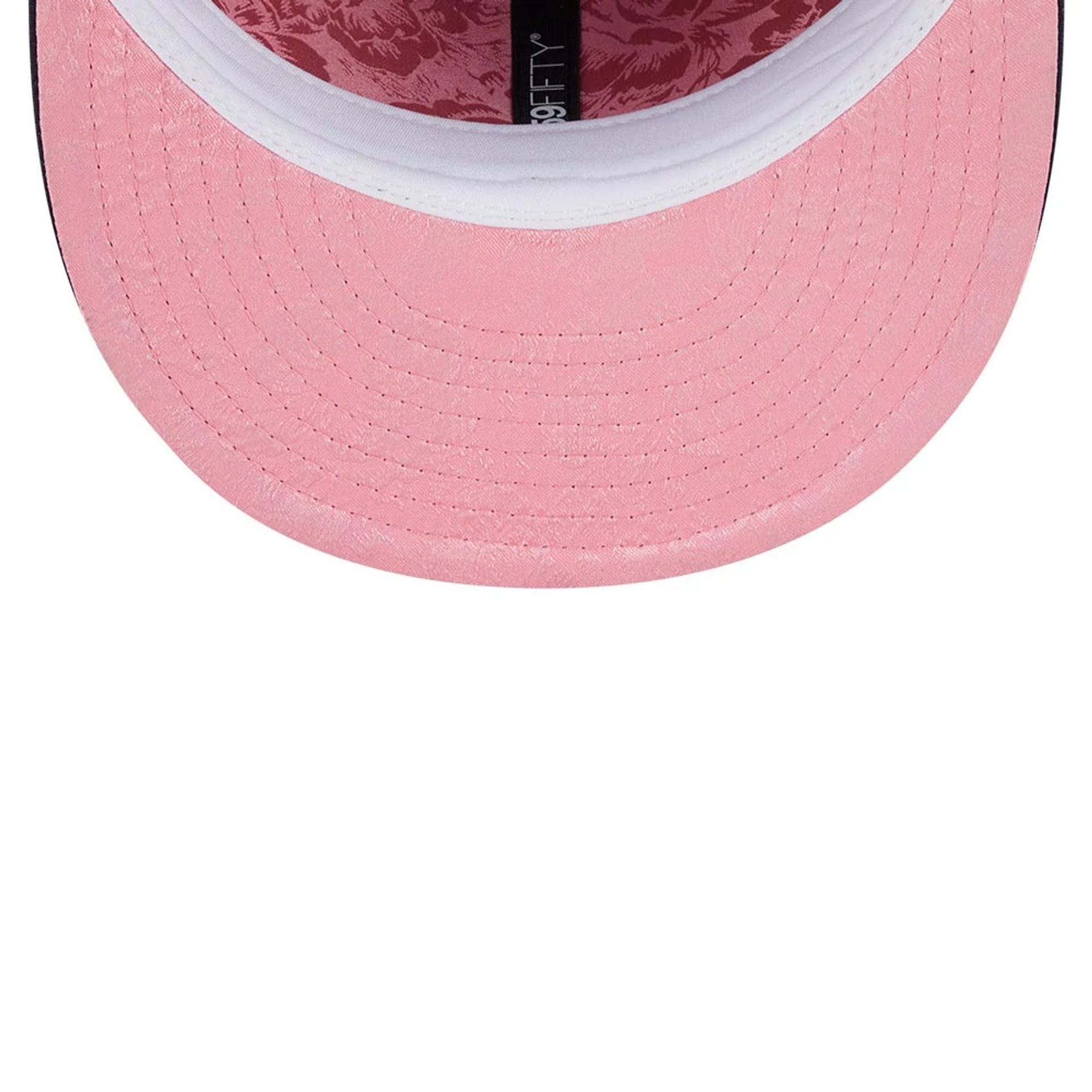 This is a New York Yankees Floral Undervisor Navy 59FIFTY Fitted Cap 2