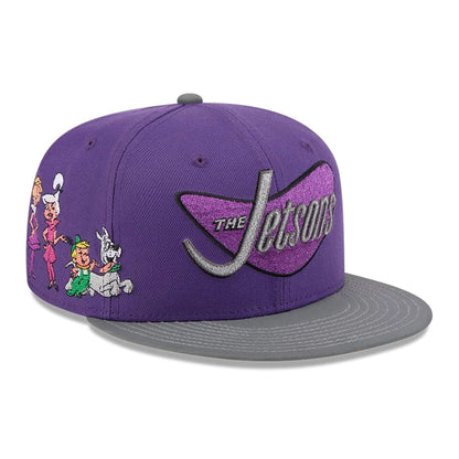 This is a The Jetsons Purple 59FIFTY Fitted Cap 1