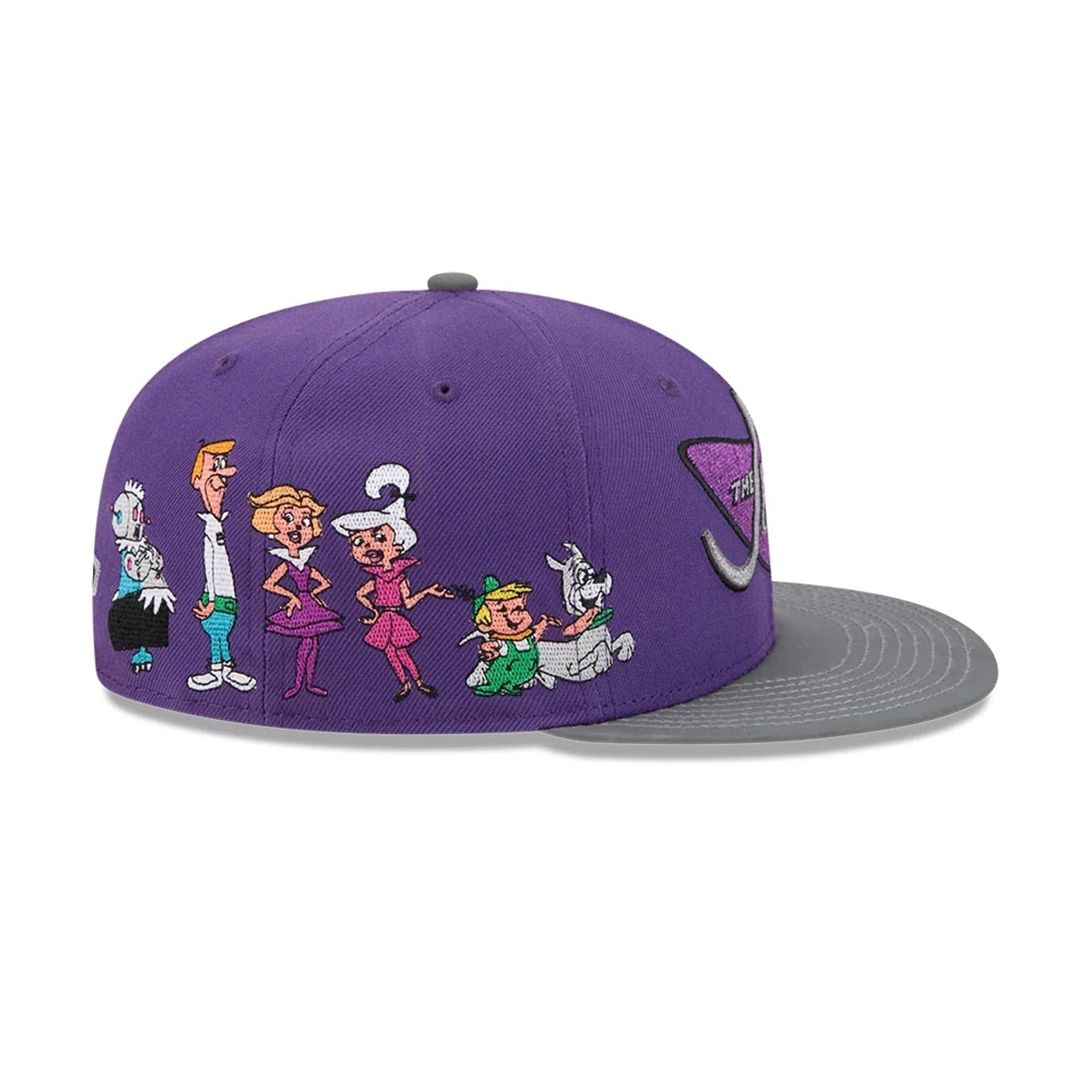 This is a The Jetsons Purple 59FIFTY Fitted Cap 5