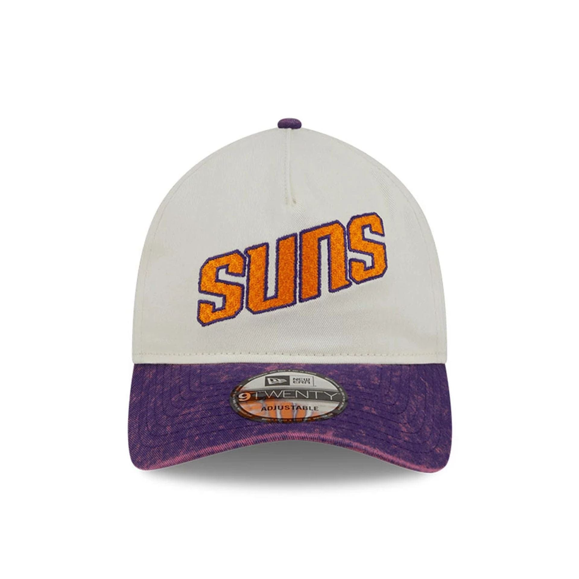 This is a Phoenix Suns Pastel White 9TWENTY A-Frame Adjustable Cap 2