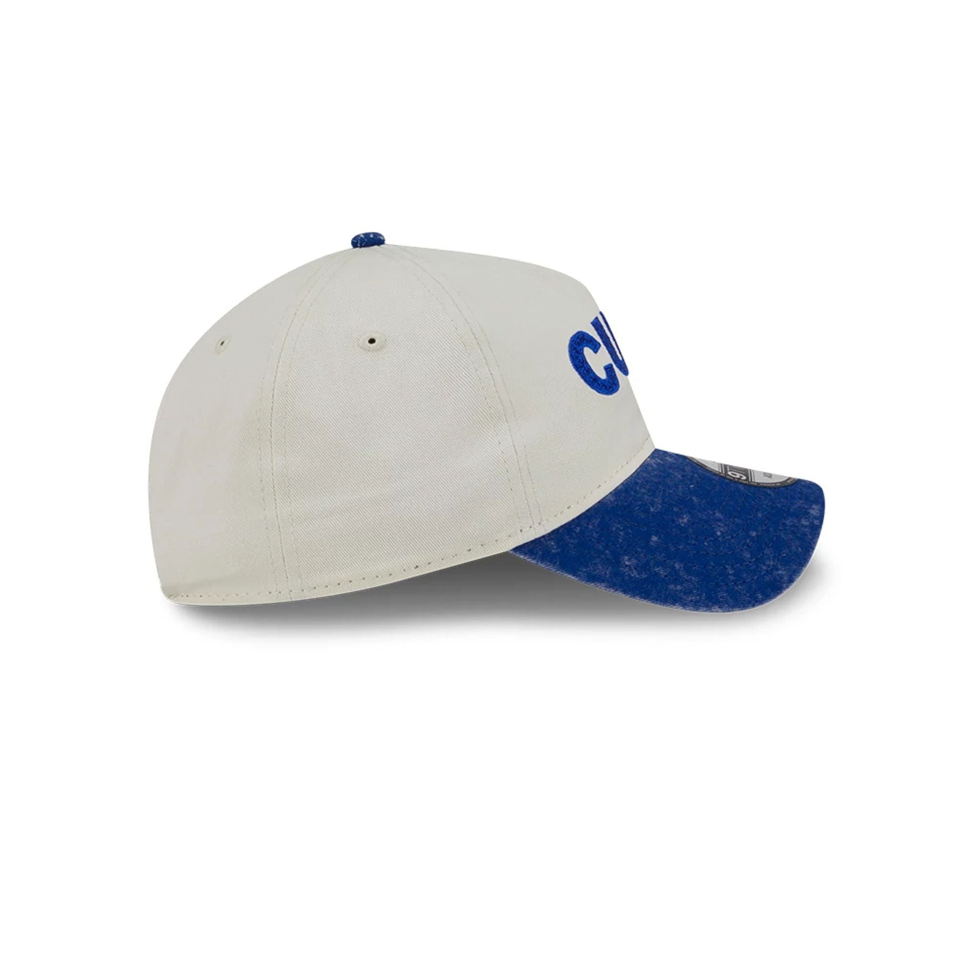 This is a Chicago Cubs Pastel White 9TWENTY A-Frame Adjustable Cap 5
