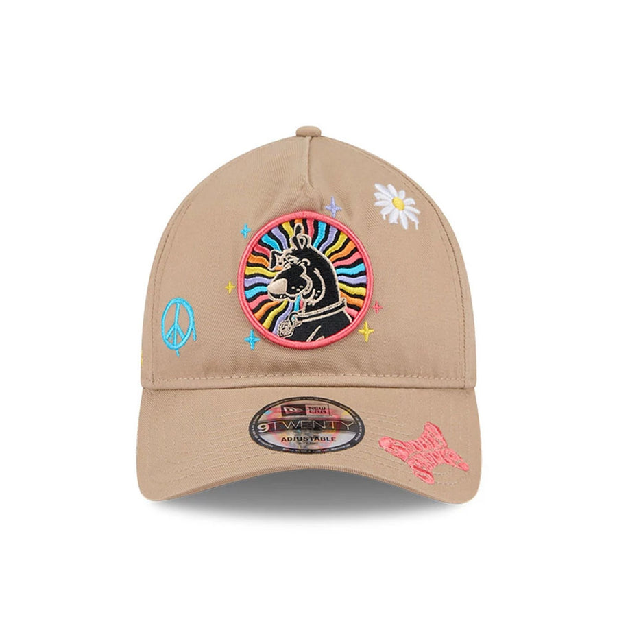 This is a Scooby Doo Light Beige 9TWENTY A-Frame Adjustable Cap 3
