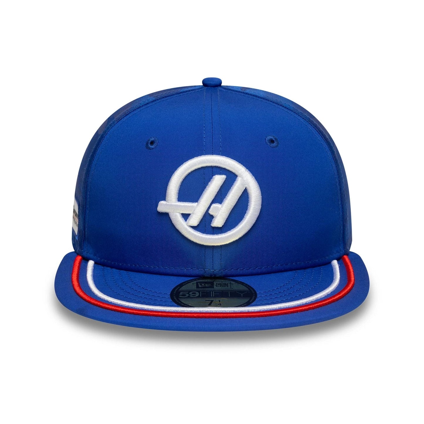 This is a MoneyGram Haas Formula 1 Silverstone Race Special Blue 59FIFTY Fitted Cap 2