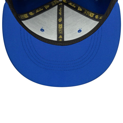 This is a MoneyGram Haas Formula 1 Silverstone Race Special Blue 59FIFTY Fitted Cap 6