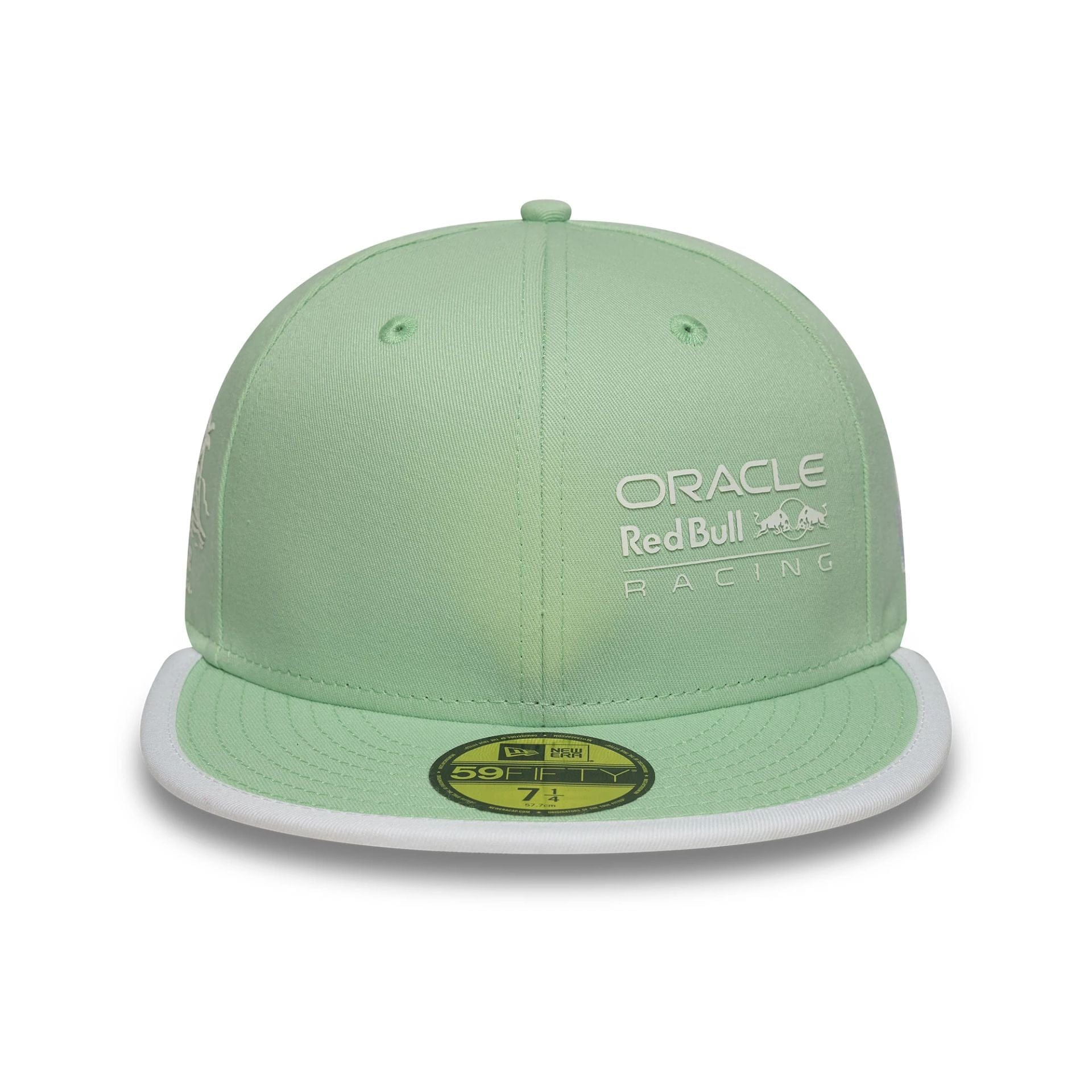 This is a Red Bull Racing Miami Race Special Pastel Green 59FIFTY Fitted Cap 2