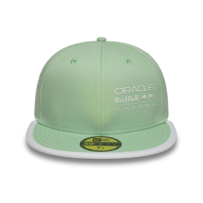 This is a Red Bull Racing Miami Race Special Pastel Green 59FIFTY Fitted Cap 2