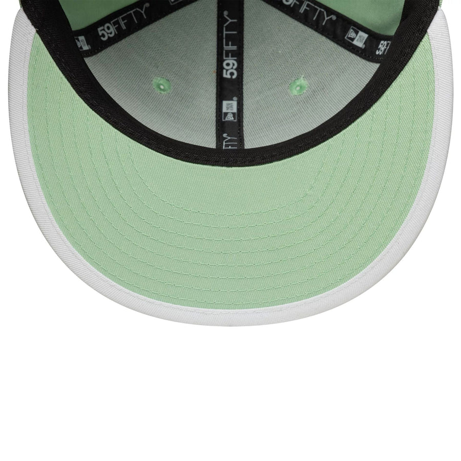 This is a Red Bull Racing Miami Race Special Pastel Green 59FIFTY Fitted Cap 6