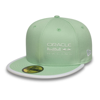 This is a Red Bull Racing Miami Race Special Pastel Green 59FIFTY Fitted Cap 3