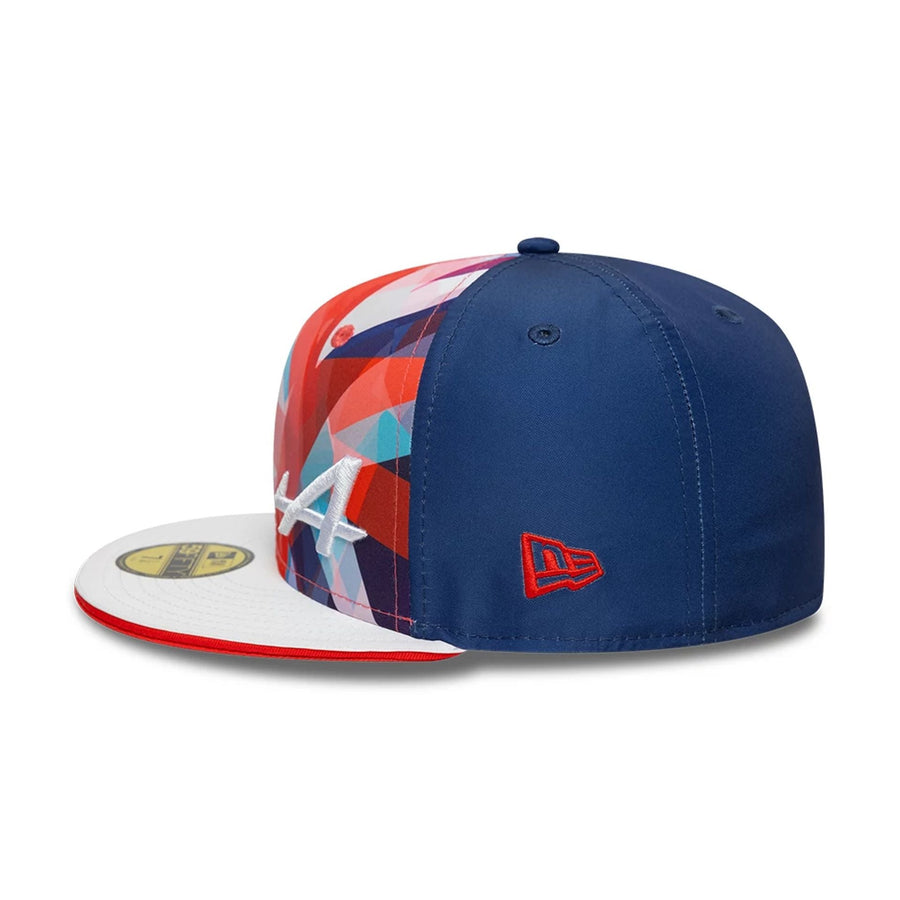 This is a Silverstone Race Special Alpine Racing Team Navy 59FIFTY Fitted Cap 6