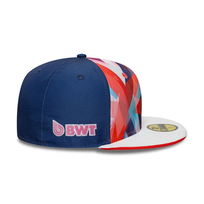 This is a Silverstone Race Special Alpine Racing Team Navy 59FIFTY Fitted Cap 5