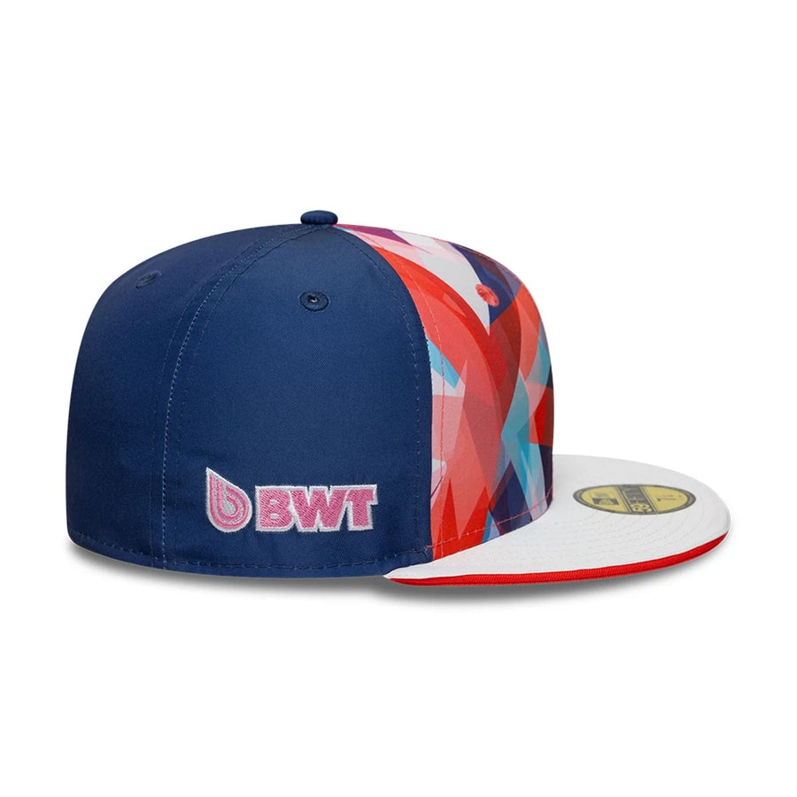 This is a Silverstone Race Special Alpine Racing Team Navy 59FIFTY Fitted Cap 5