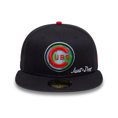 This is a Chicago Cubs Just Don Navy 59FIFTY Fitted Cap 3