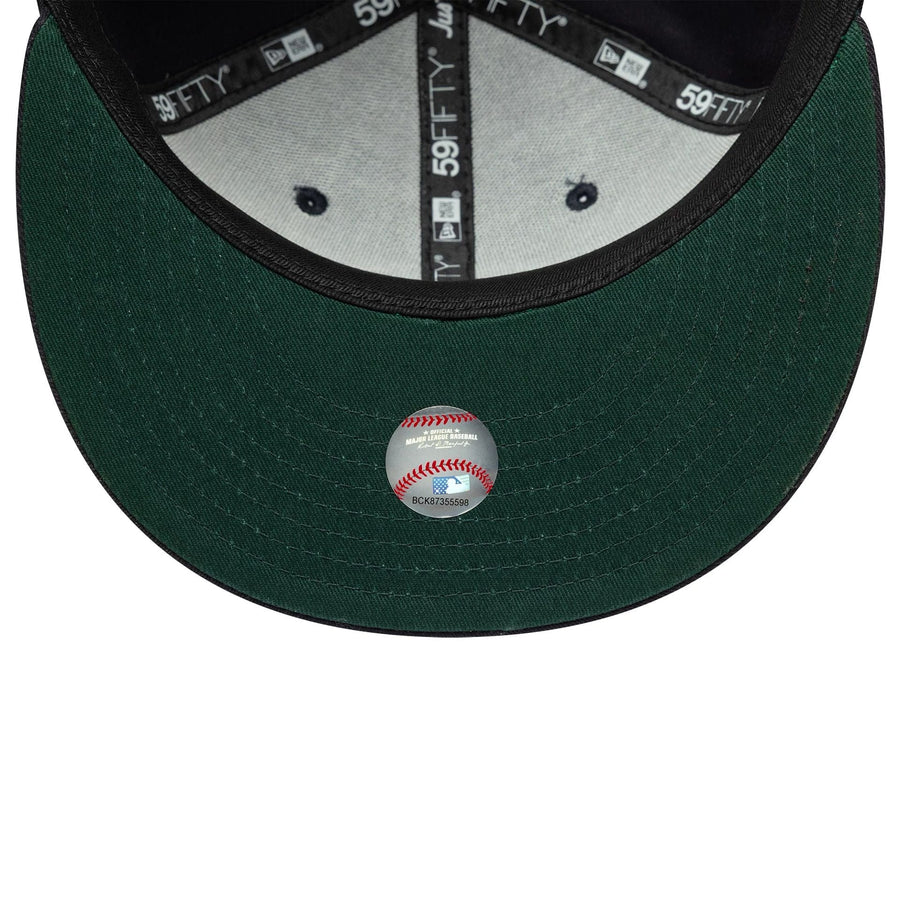 This is a Chicago Cubs Just Don Navy 59FIFTY Fitted Cap 2