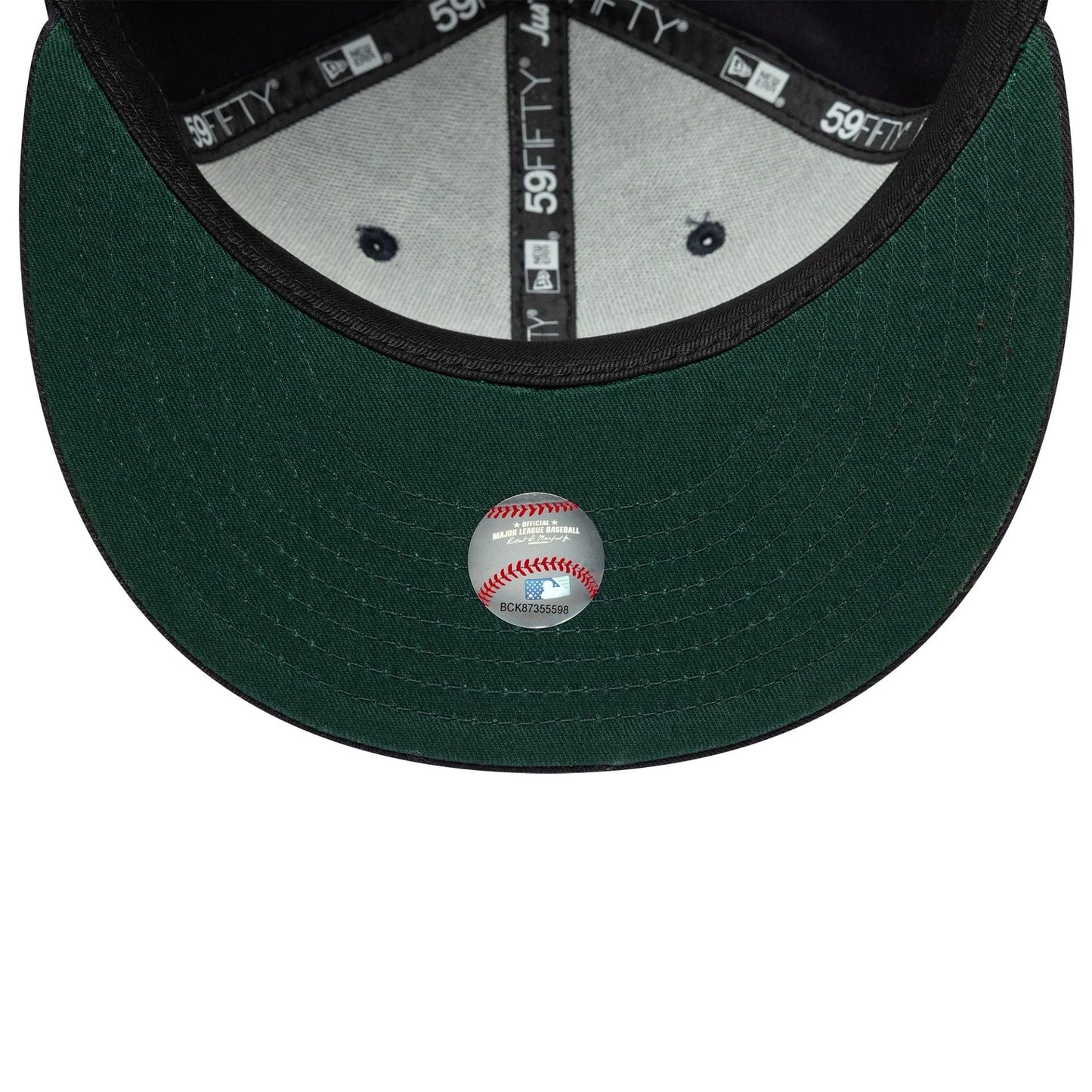 This is a Chicago Cubs Just Don Navy 59FIFTY Fitted Cap 2