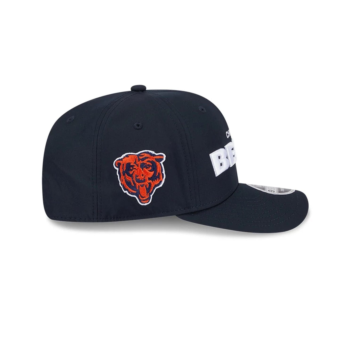 This is a Chicago Bears NFL Coach Navy 9SEVENTY Stretch Snap Adjustable Cap 5