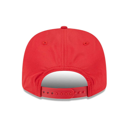 This is a Kansas City Chiefs NFL Coach Red 9SEVENTY Stretch Snap Adjustable Cap 7