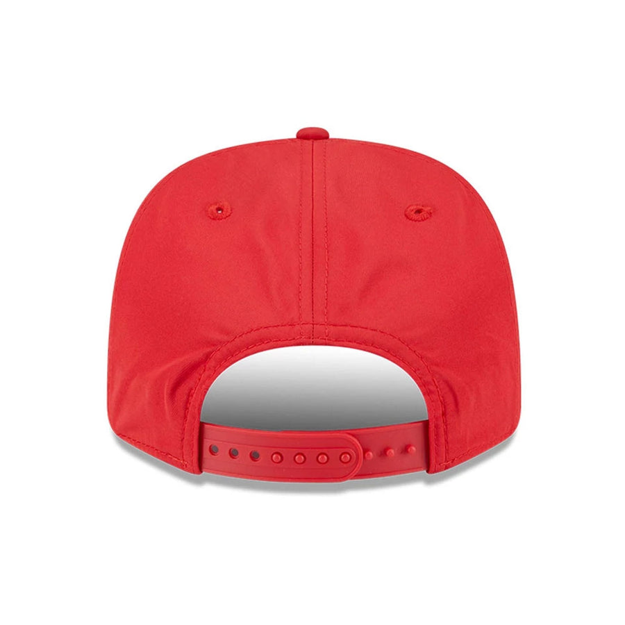 This is a Kansas City Chiefs NFL Coach Red 9SEVENTY Stretch Snap Adjustable Cap 7