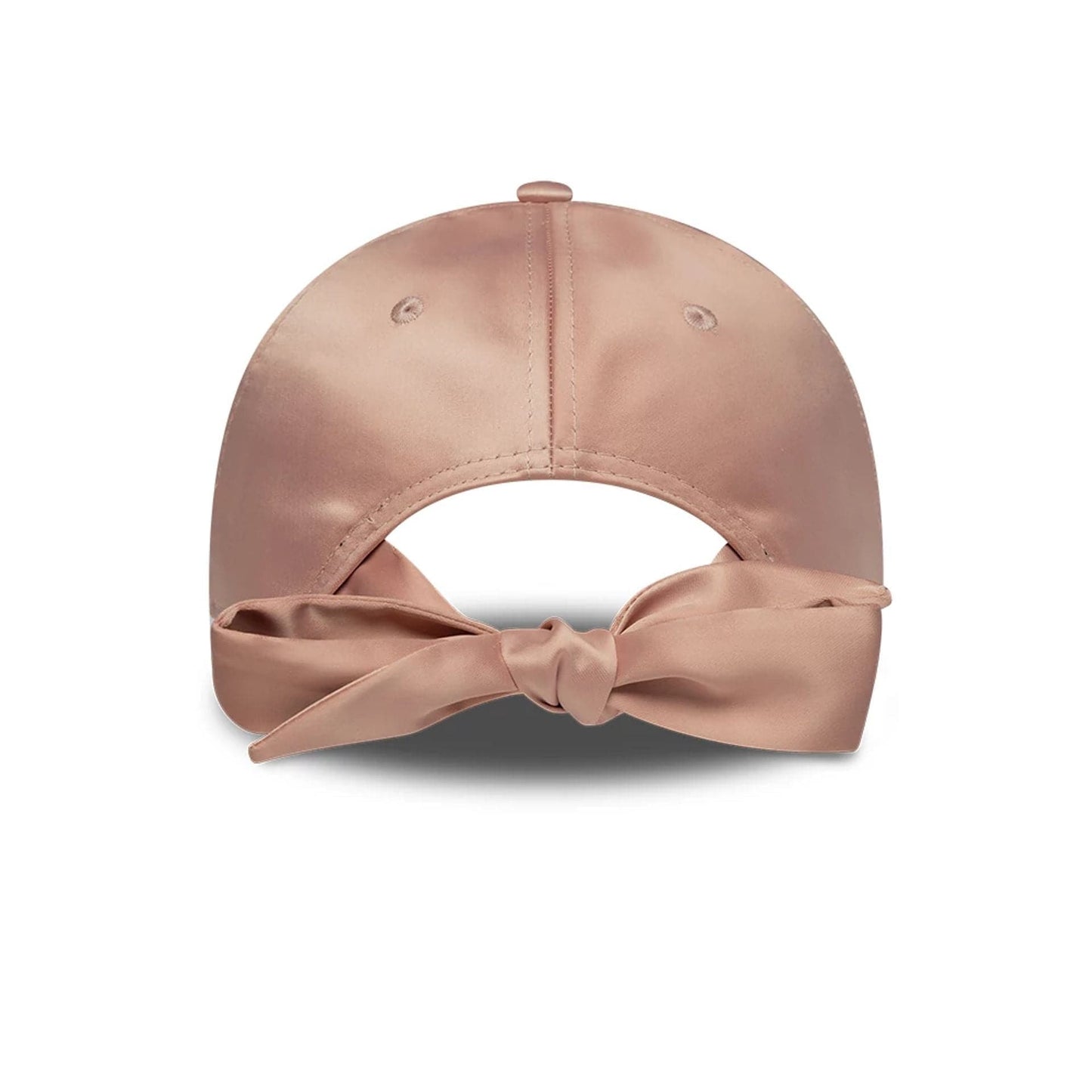 This is a New York Yankees Womens Satin Bow Pastel Pink 9TWENTY Adjustable Cap 2