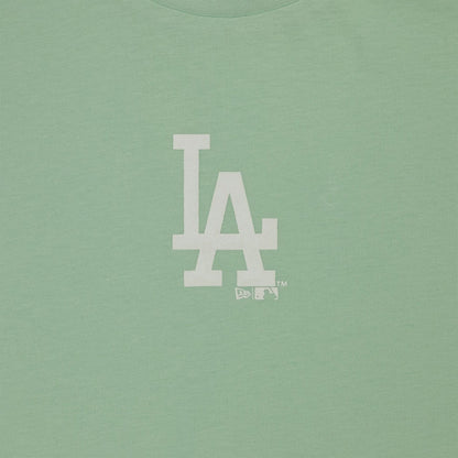 The Male model is wearing LA Dodgers MLB Pastel Green T-Shirt 3
