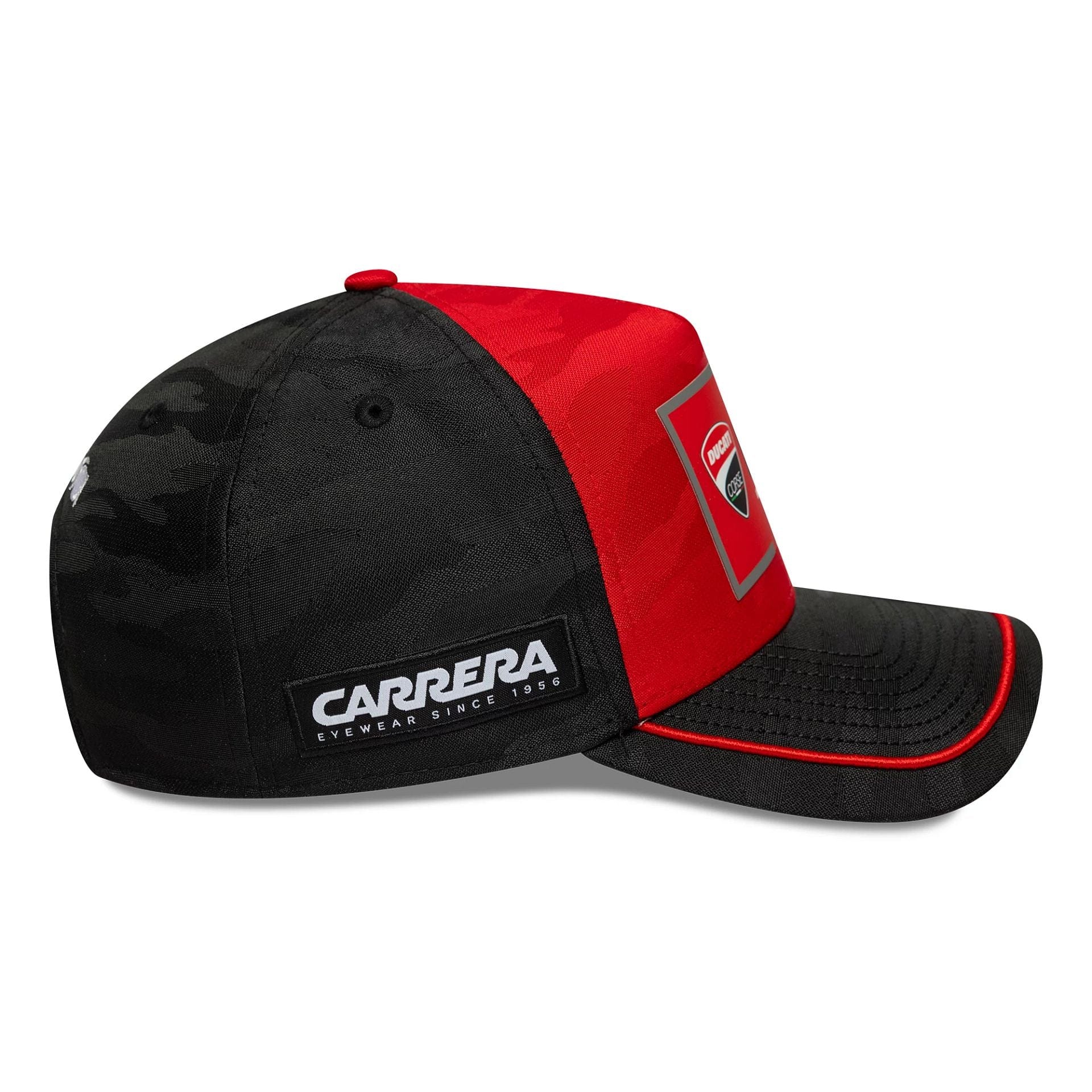 This is a Ducati Replica Francesco Bagnaia Black 9FORTY A-Frame Adjustable Cap 7