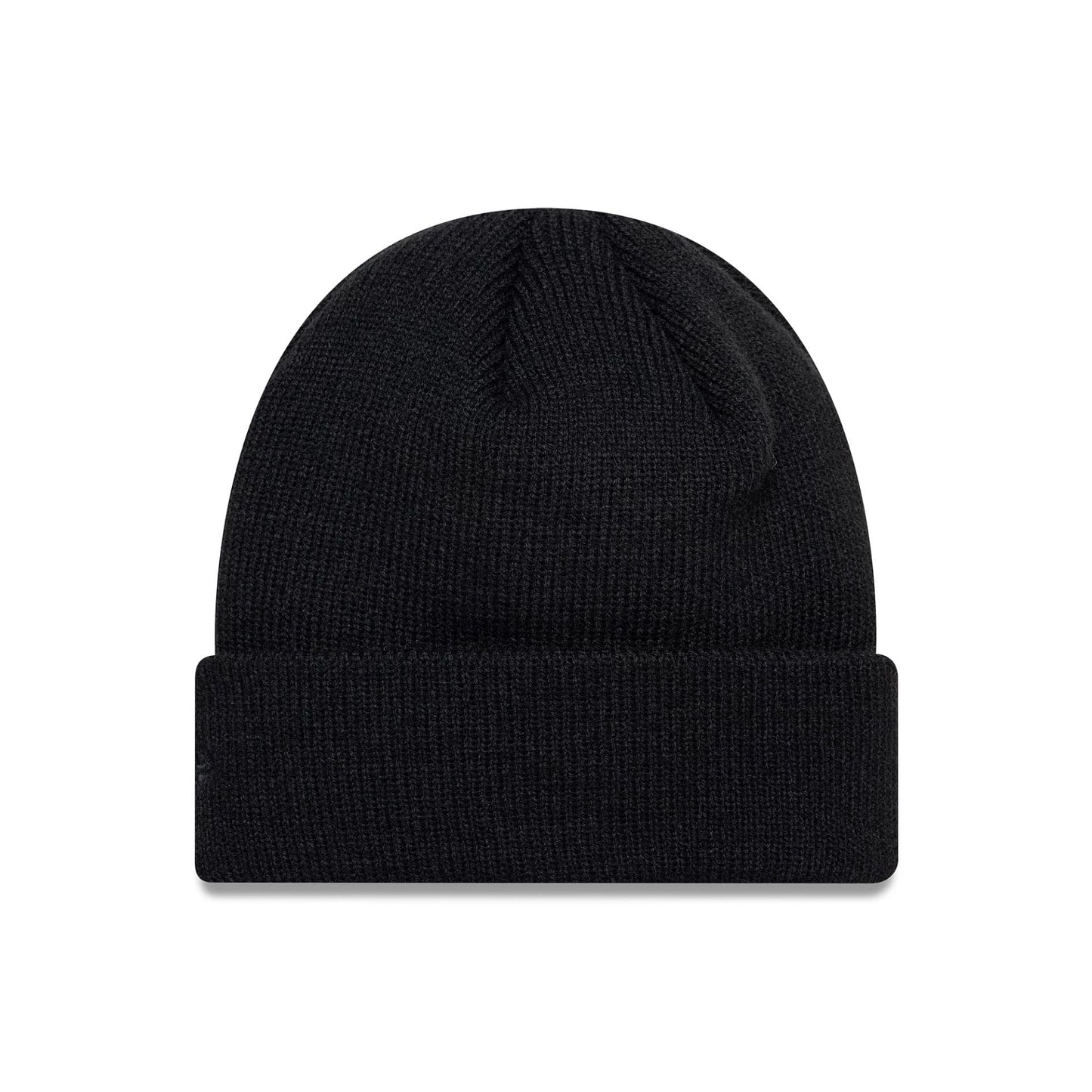This is a New Era X Our Legacy Black Cuff Knit Beanie Hat 2