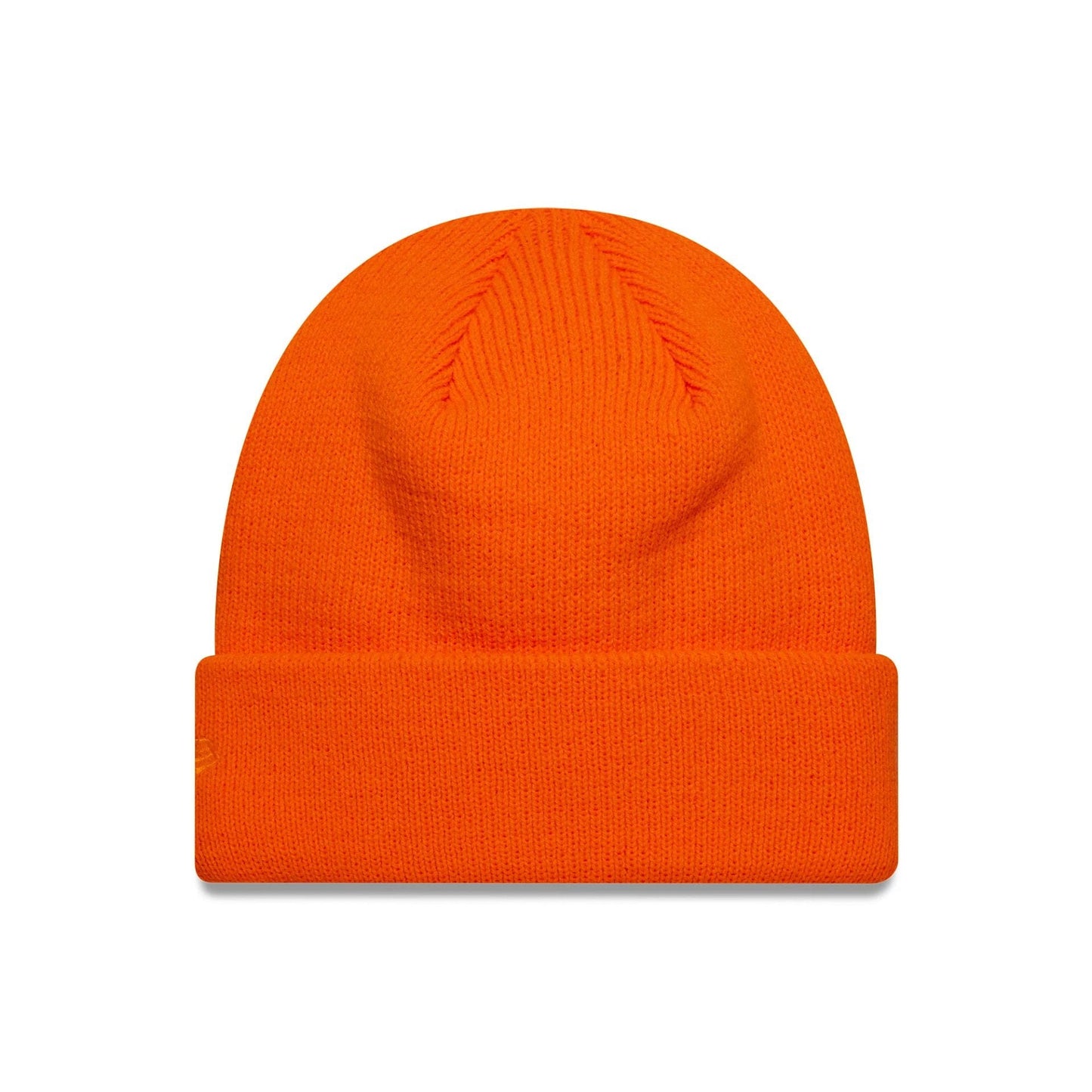 This is a New Era X Our Legacy Orange Cuff Knit Beanie Hat 2