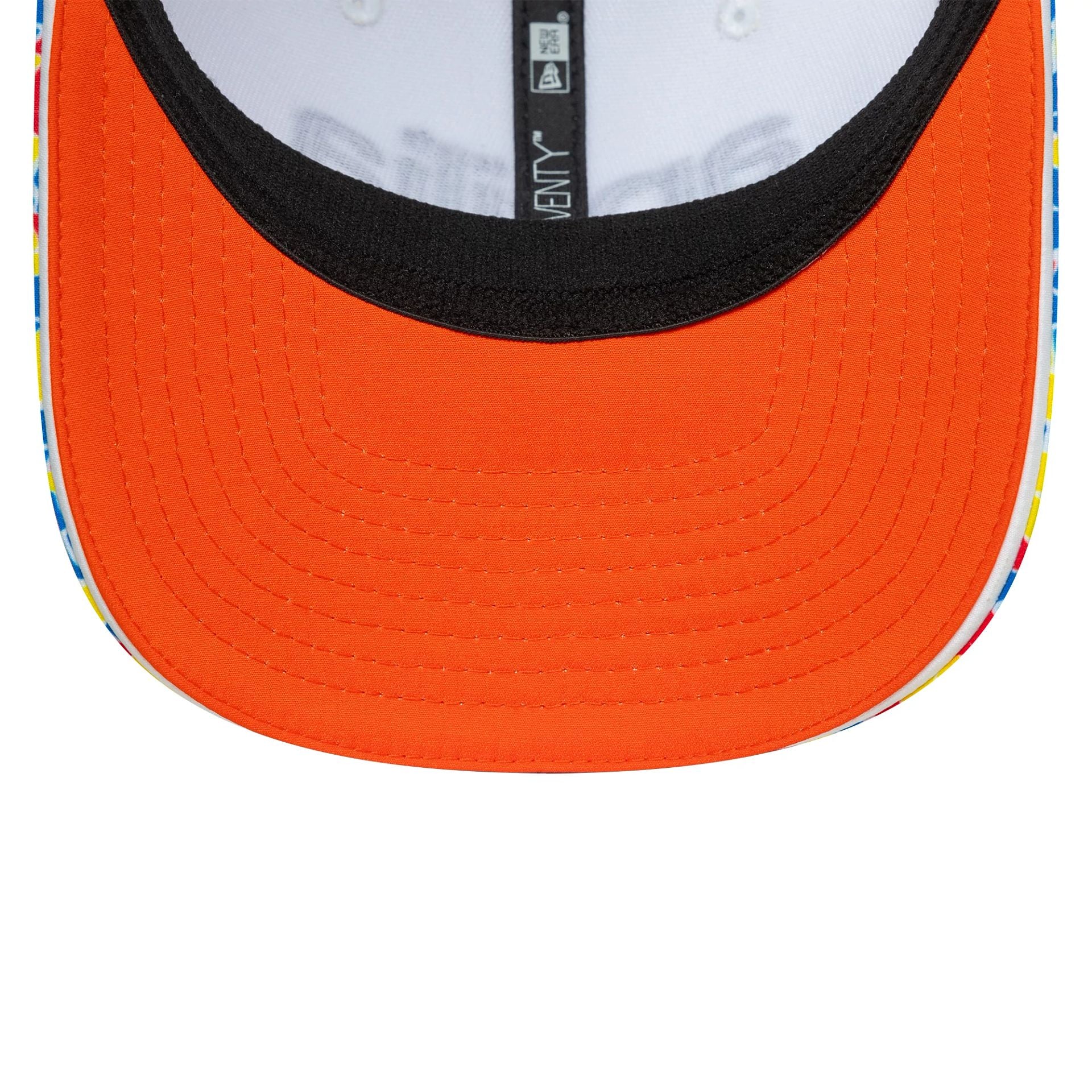 This is a Aprilia Barcelona Race Special White 9SEVENTY Stretch Snap Adjustable Cap 2