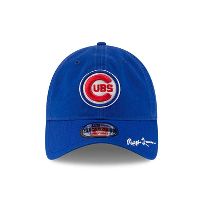 This is a Chicago Cubs Ralph Lauren X MLB Open Blue 9TWENTY Adjustable Cap 2