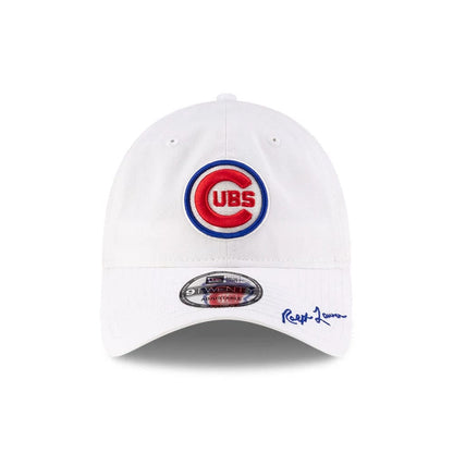 This is a Chicago Cubs Ralph Lauren X MLB Open White 9TWENTY Adjustable Cap 2