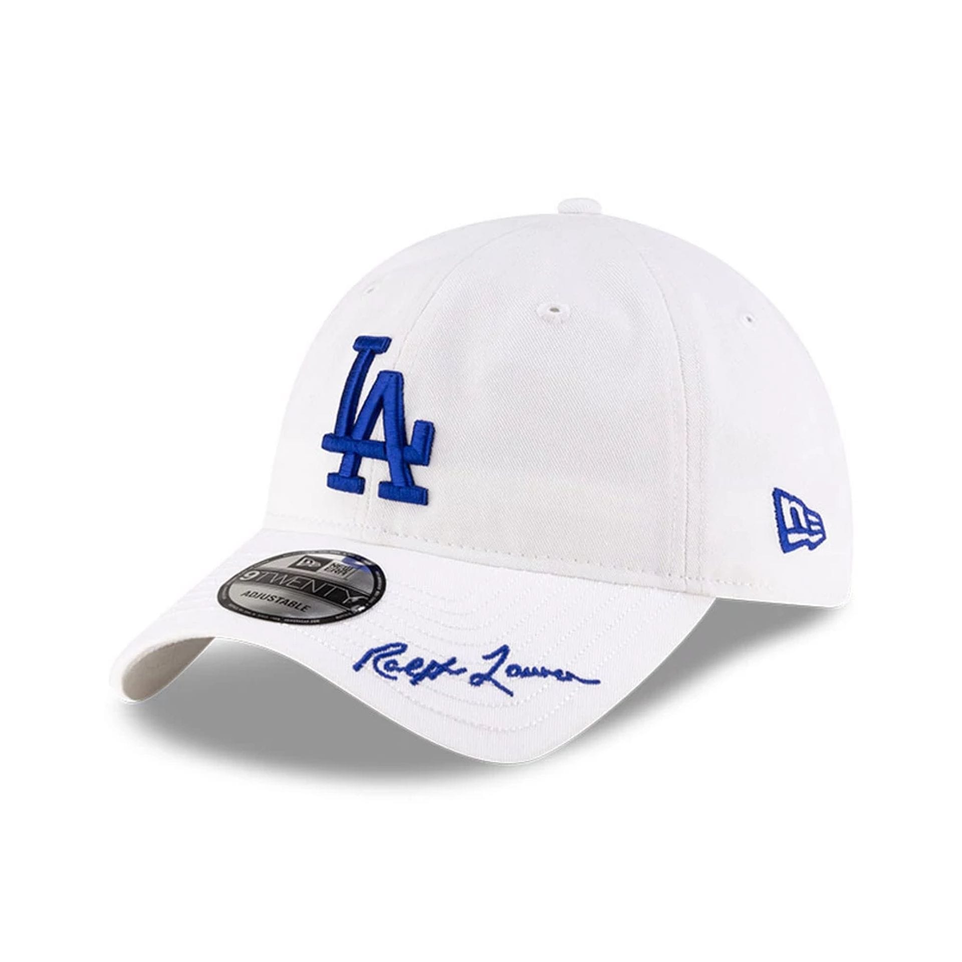 Ralph Lauren X MLB LA Dodgers Open White 9TWENTY Cap | NEC EU