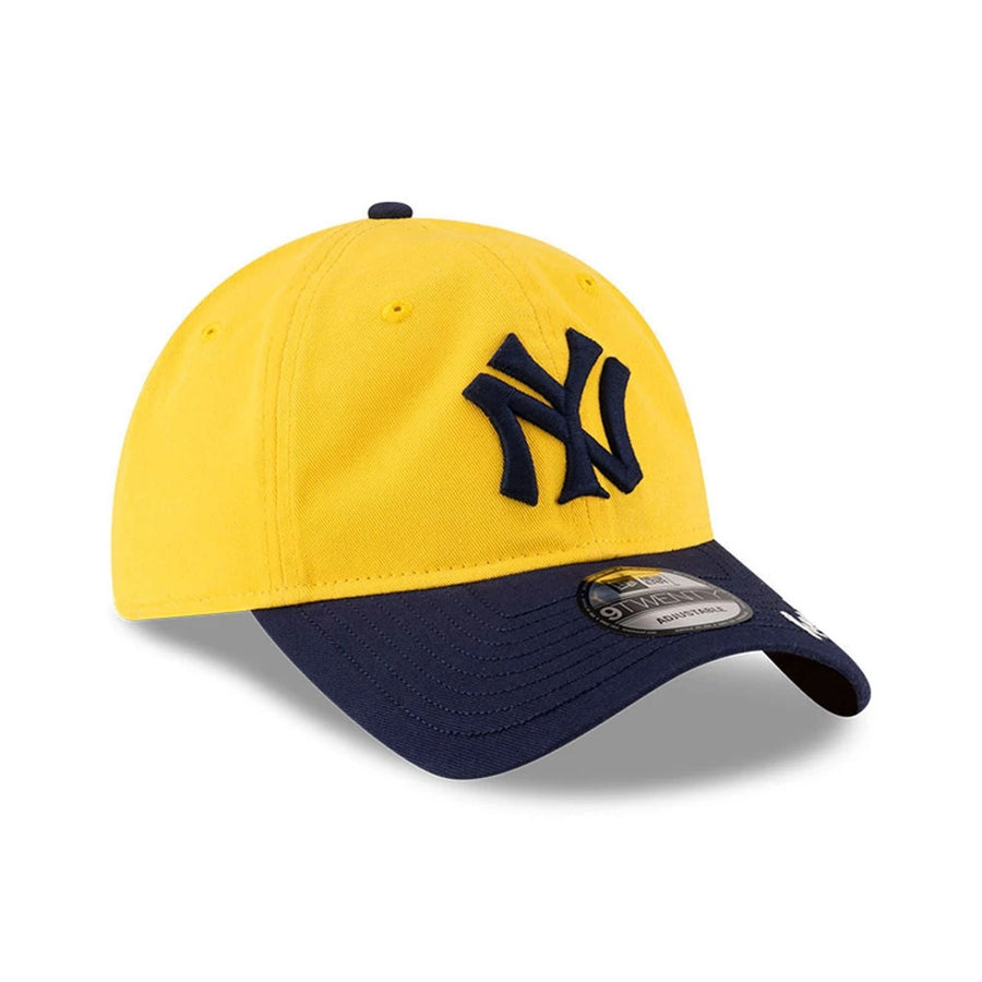This is a New York Yankees Ralph Lauren X MLB Open Yellow 9TWENTY Adjustable Cap 3