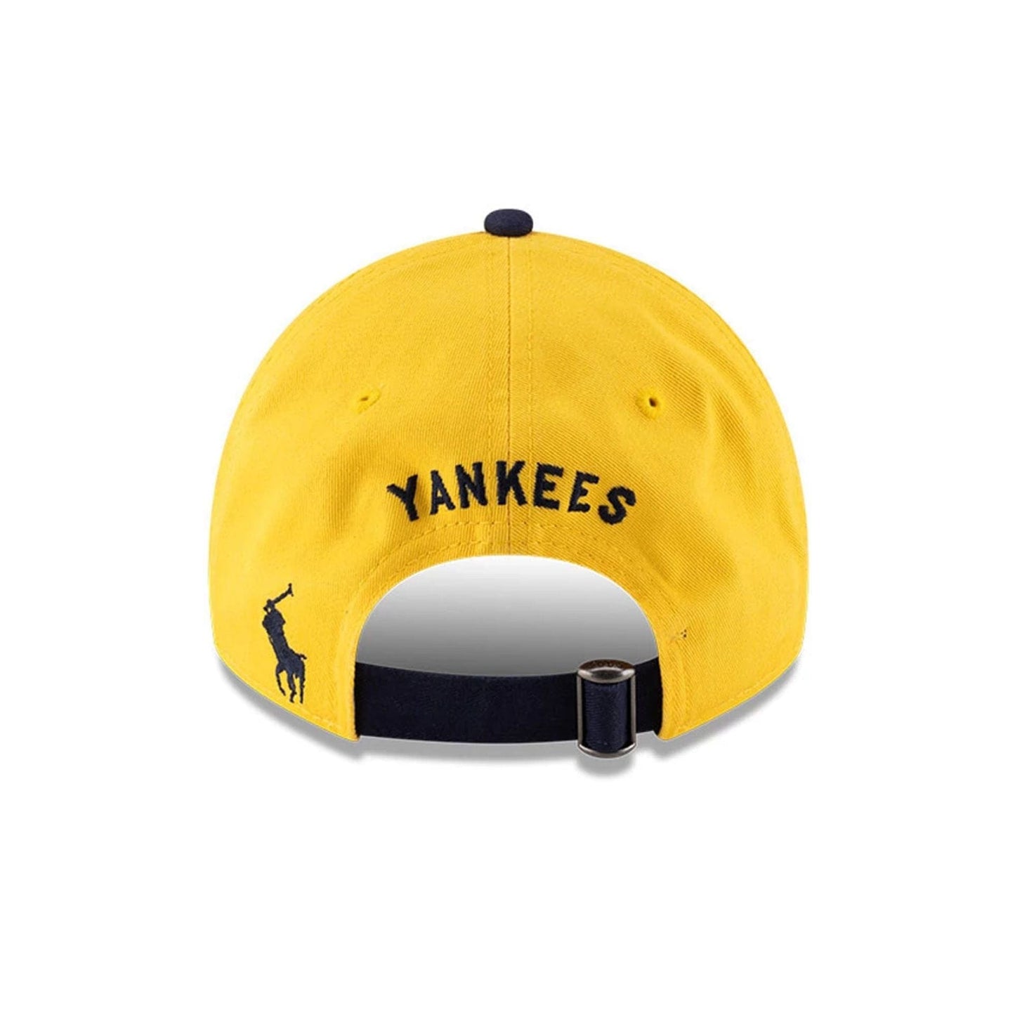 This is a New York Yankees Ralph Lauren X MLB Open Yellow 9TWENTY Adjustable Cap 6
