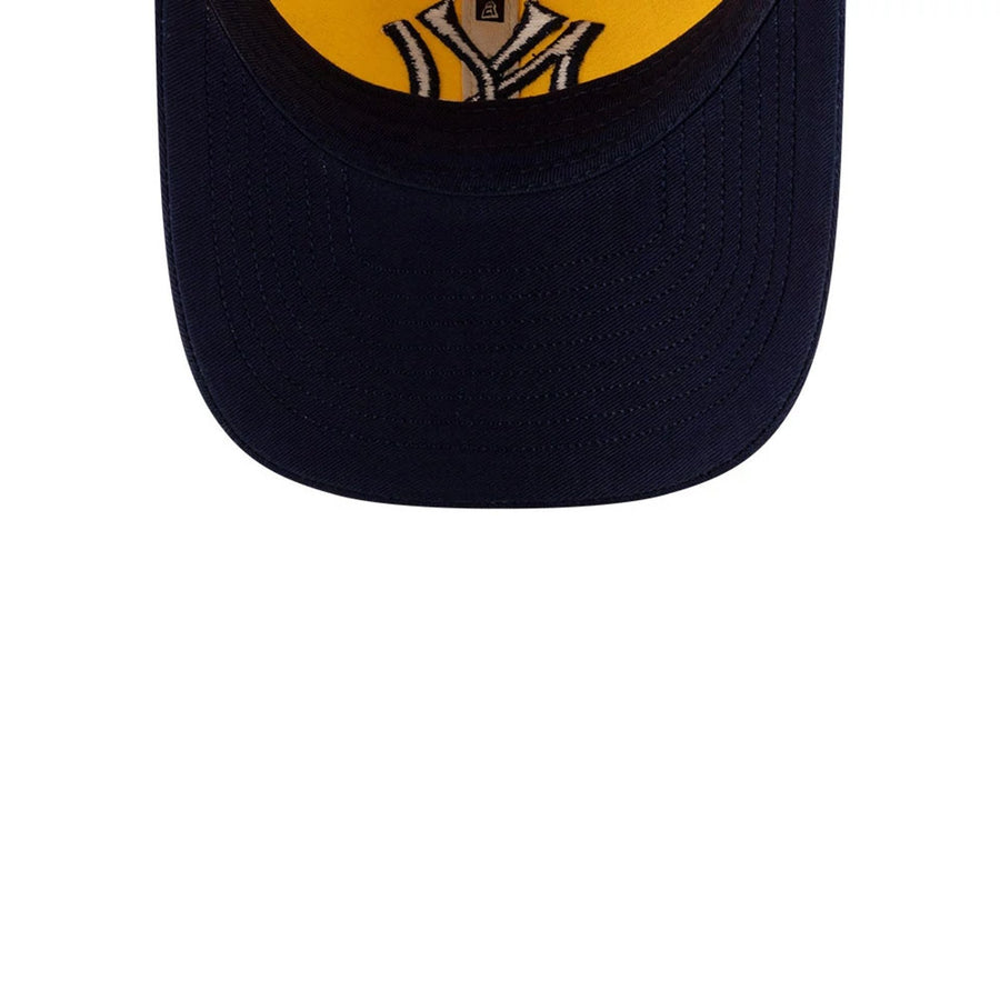 This is a New York Yankees Ralph Lauren X MLB Open Yellow 9TWENTY Adjustable Cap 7