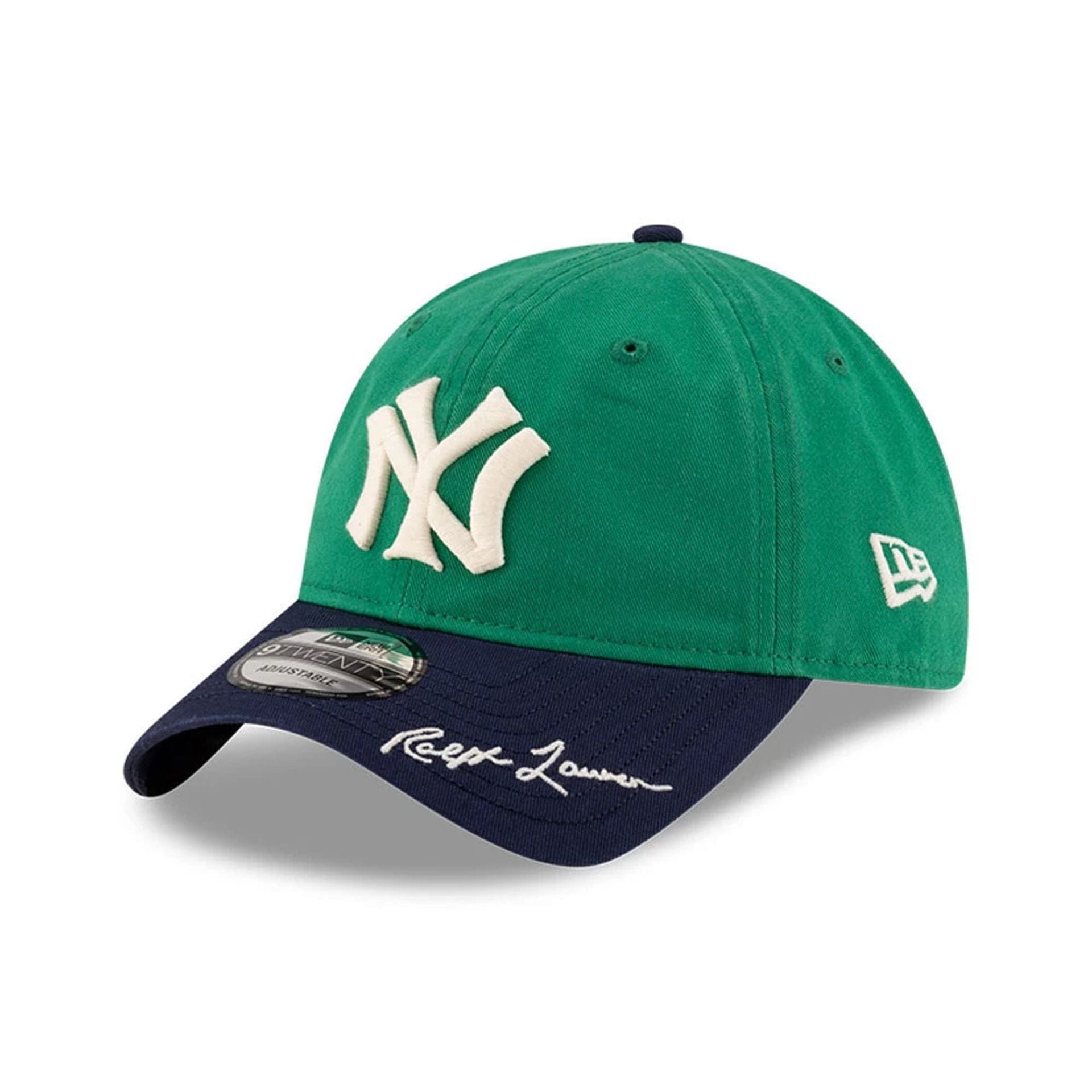 Ralph Lauren X MLB New York Yankees Open Green 9TWENTY Cap | NEC EU
