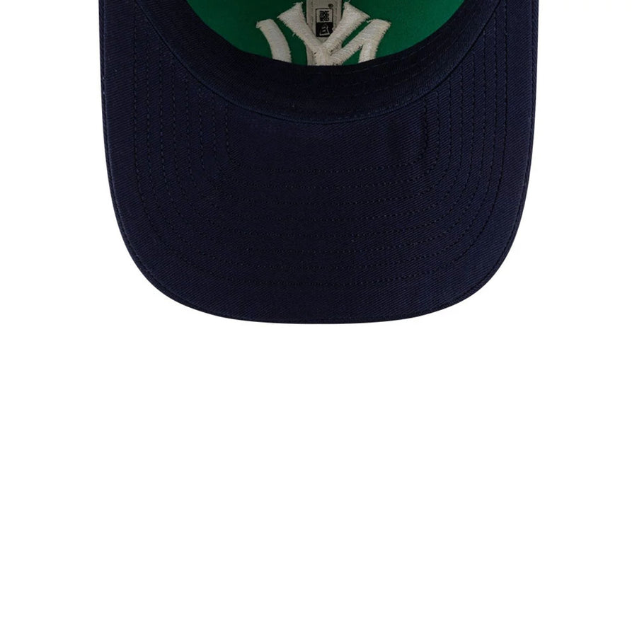 This is a New York Yankees Ralph Lauren X MLB Open Green 9TWENTY Adjustable Cap 7