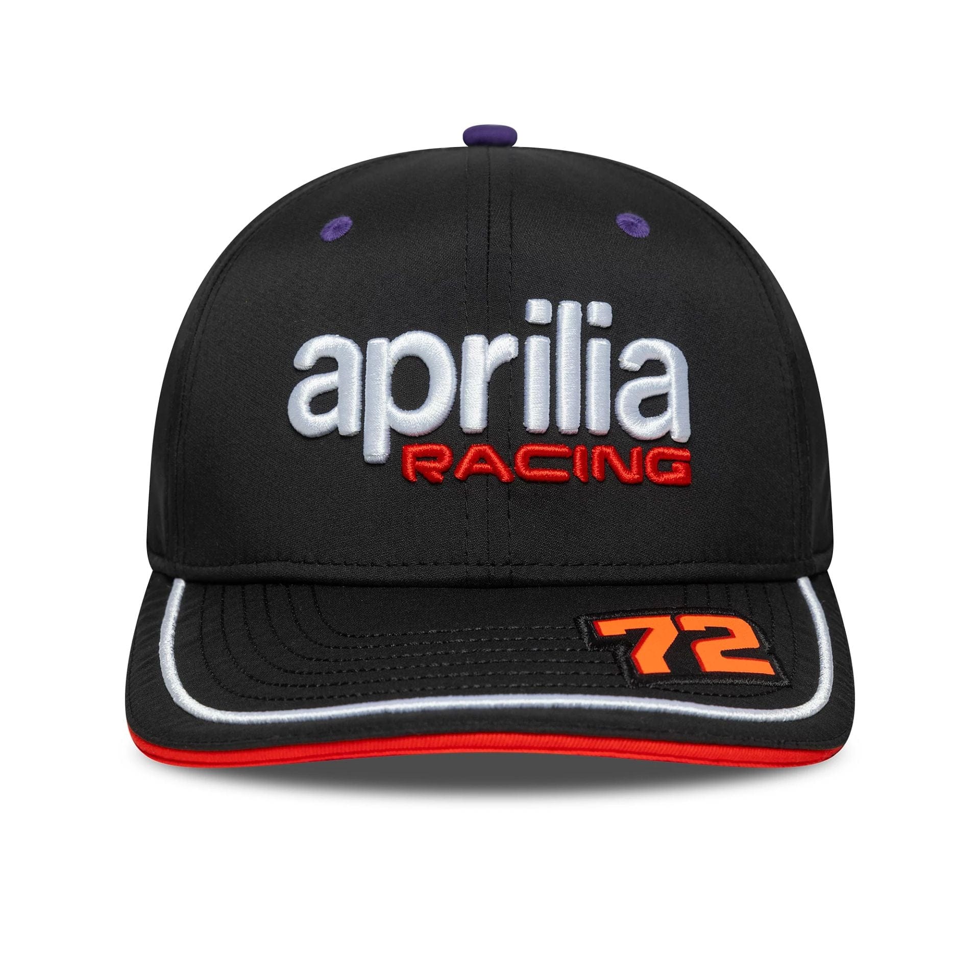 This is a Aprilia Replica Marco Bezzecchi Black 9SEVENTY Stretch Snap Adjustable Cap 3