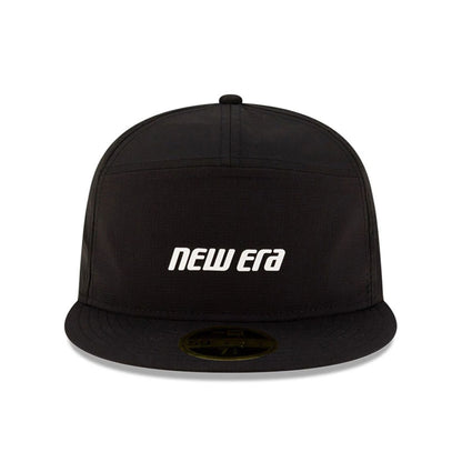 This is a New Era 59FIFTY Day Black 59FIFTY Split Panel Fitted Cap 3