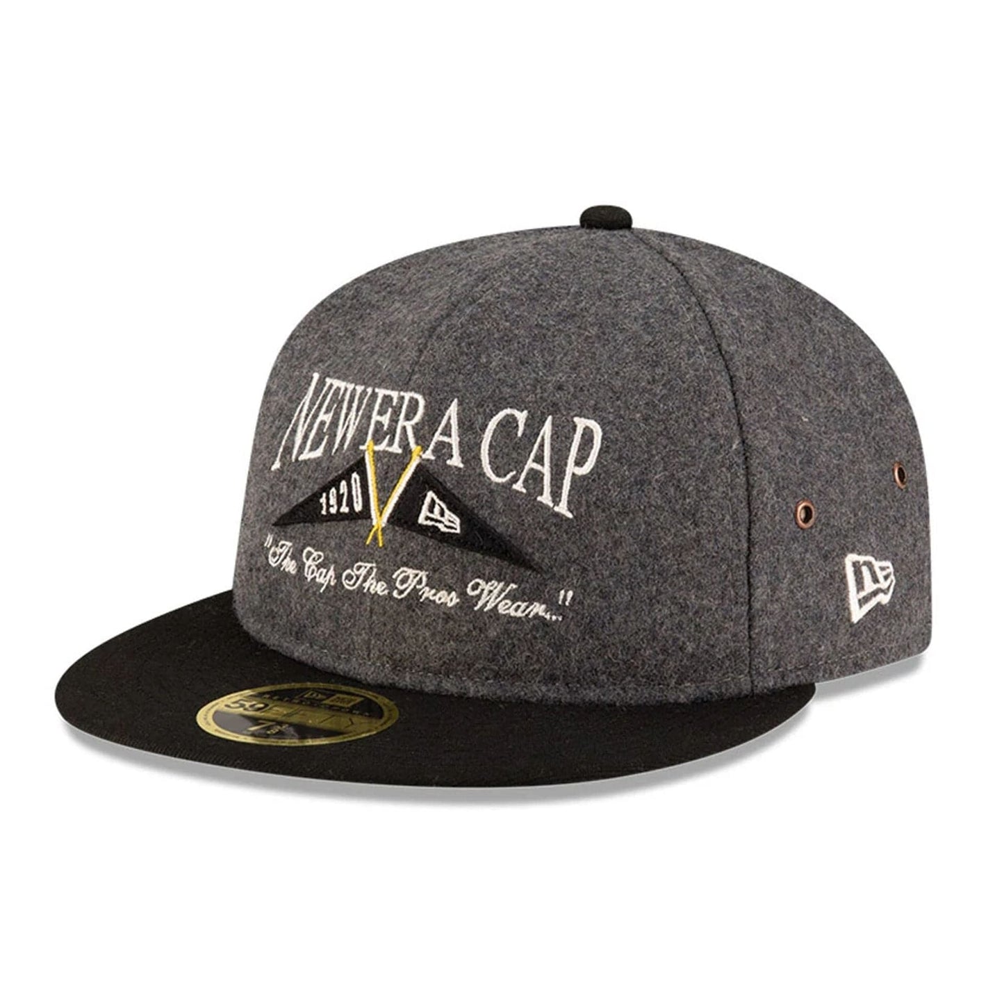 This is a  59FIFTY Day Grey Retro Crown 59FIFTY Fitted Cap 1