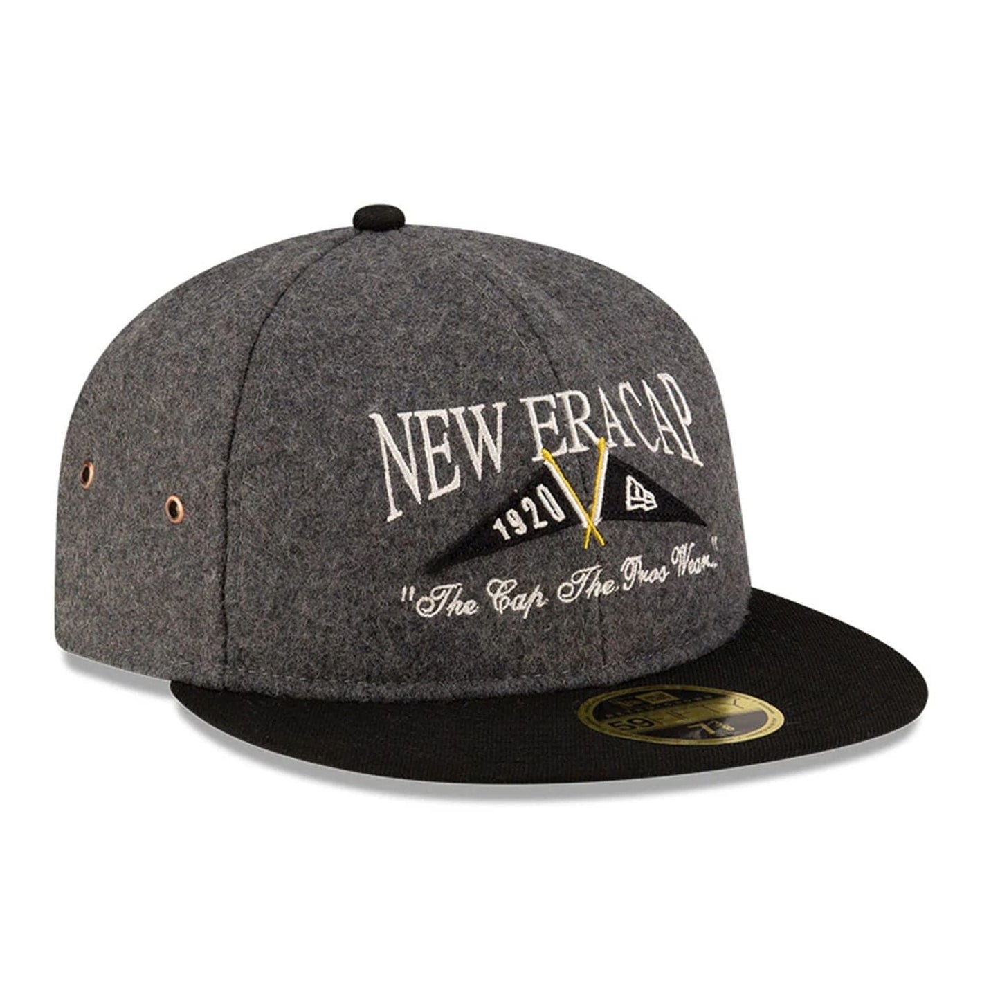 This is a  59FIFTY Day Grey Retro Crown 59FIFTY Fitted Cap 4